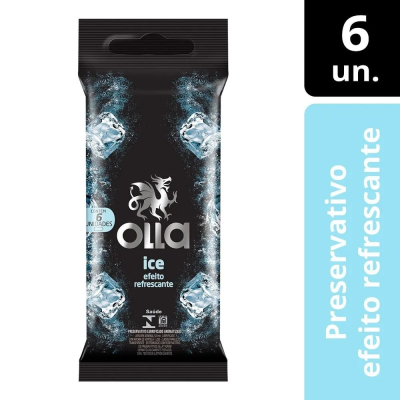 Preservativo Olla Ice 6 Unidades