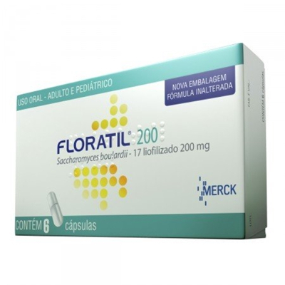 Floratil 200mg 6 Cápsulas
