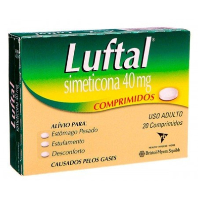 Luftal 40mg 20 Comprimidos