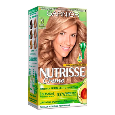 Tintura Nutrisse 71 Louro Cinza Médio