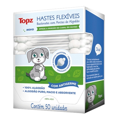 Hastes Flexíveis Isababy 50 Unidades Bebe