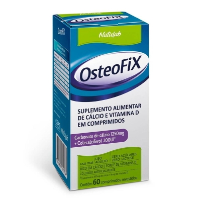 Osteofix, 1250mg+200ui 60cpr