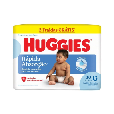 Fralda Huggies Disney G 30 Unidades Meguinha