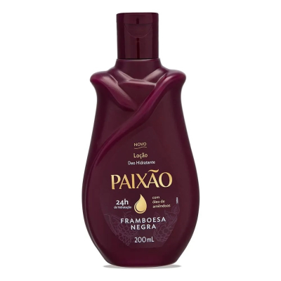 Leite Hid Paixão 200mL Framboesa Negra