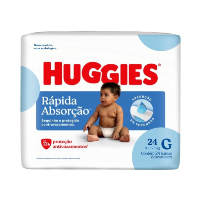 Fralda Huggies Disney G 24 Unidades Jumbo