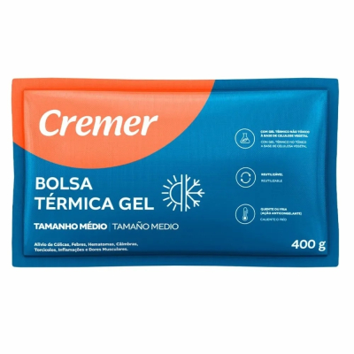 Bolsa Térmica Gel Cremer 1 Unidade M 400g