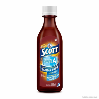 Emulsão Scott 200mL Regular 