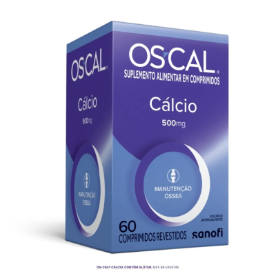 Os Cal Cálcio 500mg 60 Comprimidos