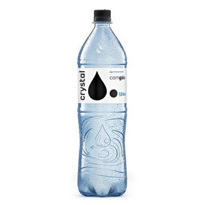 Água Mineral Crystal com Gas 1,5 L