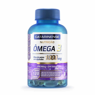 Ômega 3 Catarinense 1.000mg 120 Cápsulas 