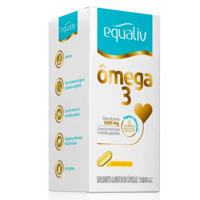Ômega 3 Equaliv 180 Cápsulas