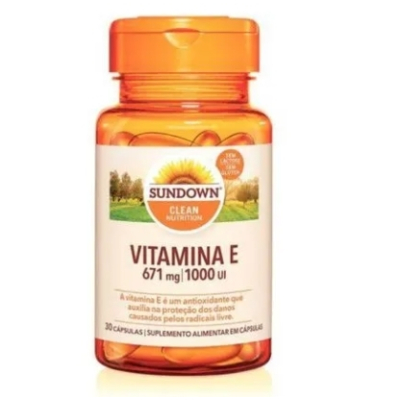 Vitamina E 1.000UI 30 Cápsulas