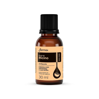 Óleo de Rícino 30mL Farmax