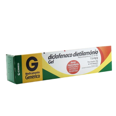 Diclofenaco Dietilamonio Gel 60g