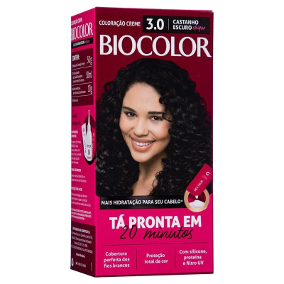 Tintura Biocolor Mini Kit 3.0 Castanho Escuro