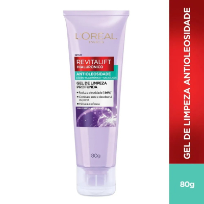 Revitalift Hialurônico Gel Limpeza 80g