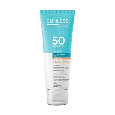 Sunless Facial FPS50 60g Bege Claro