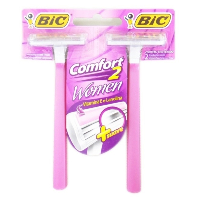 Aparelho de Barbear Bic Comfort2 2 Unidades Women