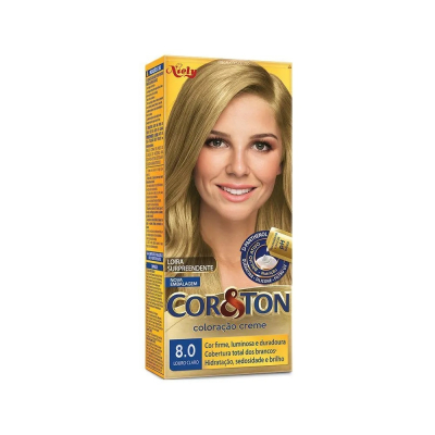 Tintura Cor e Ton 8.0 Louro Claro