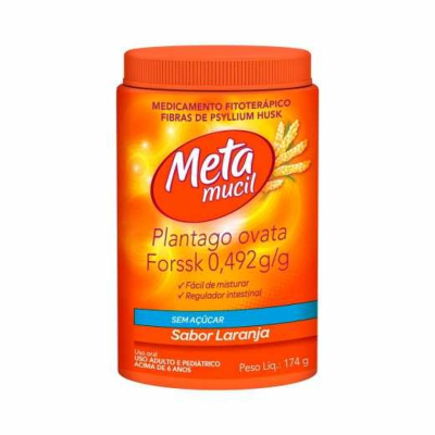 Metamucil Pote 174g Laranja