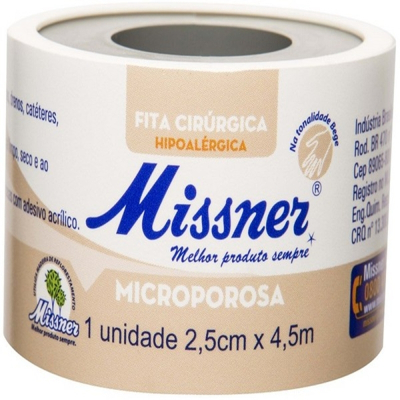 Microporo Missner 2,5cm x 4,5m