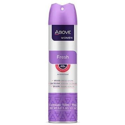 Desodorante Above Aerosol Women 150mL Fresh