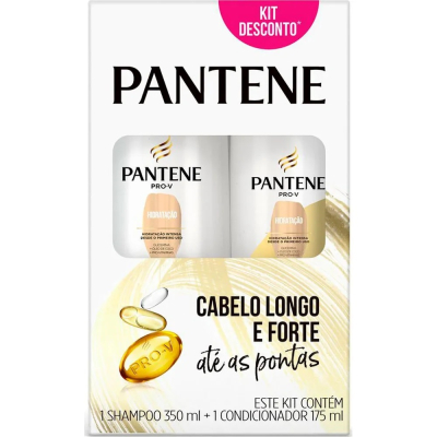 Shampoo+Condicionador Pantene 350+175mL Hidratação
