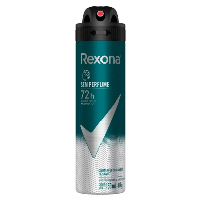 Desodorante Rexona Aerosol Men 150mL Sem Perfume