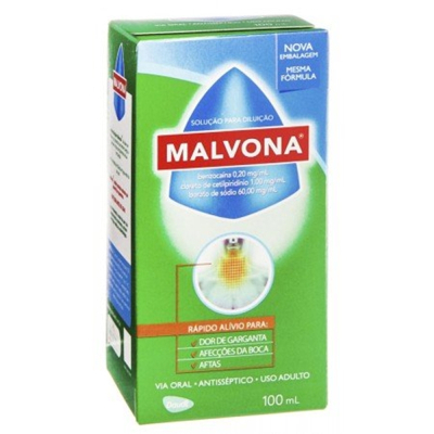 Malvona Solução 100mL