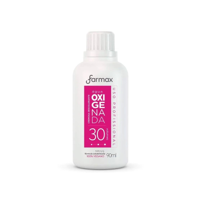 Água Oxigenada 30 Volumes 90mL Farmax