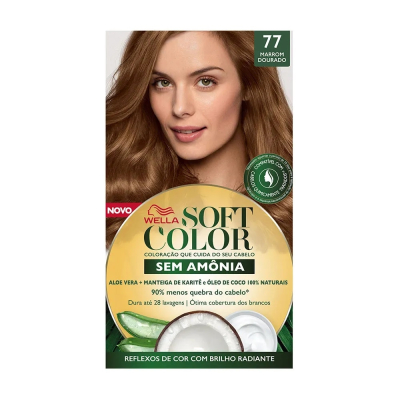 Tintura Soft Color 77 Marrom Dourado
