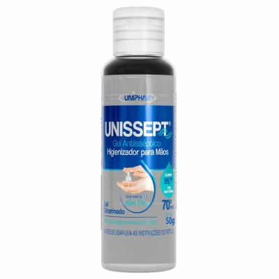 Alcool 70%, gel 50g unissept