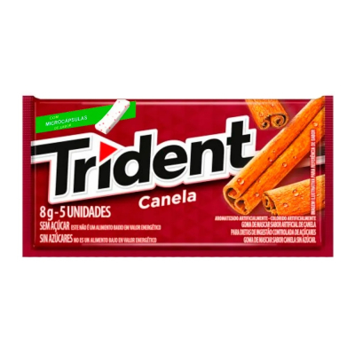 Trident 5 Unidades Canela