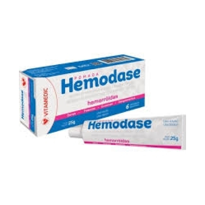 Hemodase Pomada 25g+6 Aplicadores
