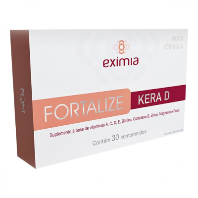 Eximia Fortalize Kera D 30 Comprimidos