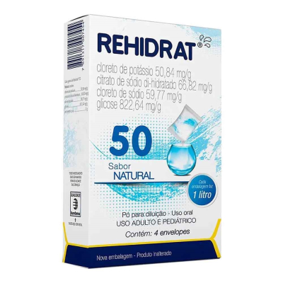 Rehidrat 50 4 Envelopes Natural