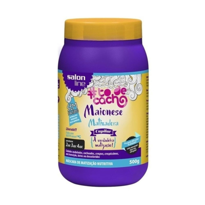 Máscara Matizadora 500g Roxa Tô de Cacho