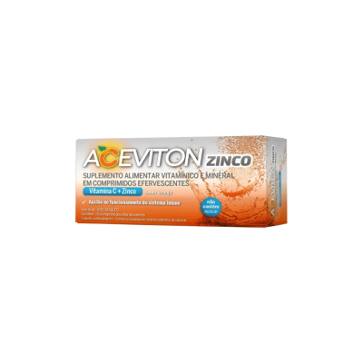 Aceviton Zinco 10 Comprimidos Efervescentes