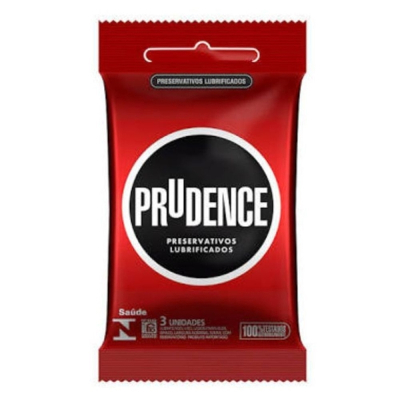 Preservativo Prudence Lubrificado 3 Unidades