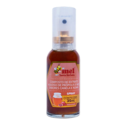 Spray Composto Mel Própolis Canela Romã 35mL
