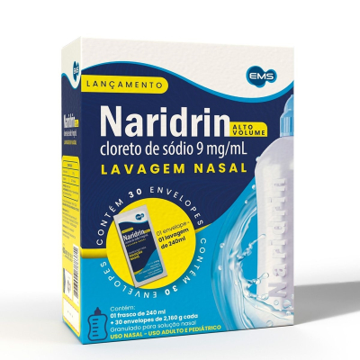 Naridrin Lavagem Nasal Frasco+30 Envelopes