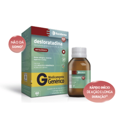 Desloratadina Xarope 60mL