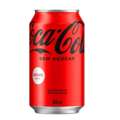 Coca Cola Zero Lata 350mL