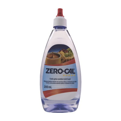 Adoçante Zero Cal 200mL Sacarina