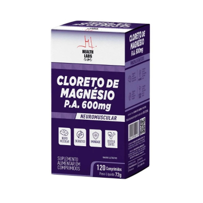 Cloreto de Magnésio PA 120 Comprimidos