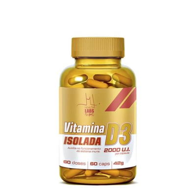 Vitamina D3 2.000UI 60 Cápsulas