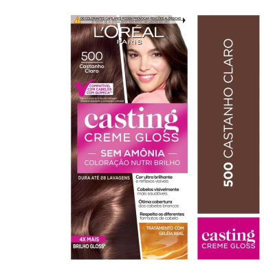 Tintura Casting Gloss 500 Castanho Claro