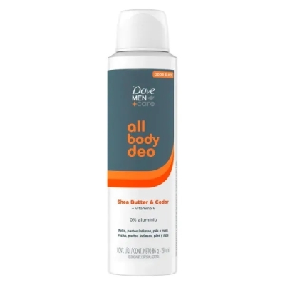 Des dove all body men, aero 150ml shea