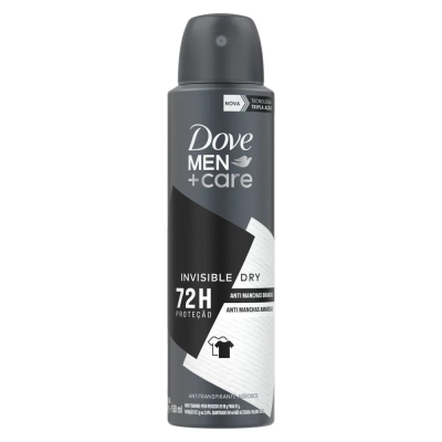 Desodorante Dove Aerosol Men 150mL Invisible Dry