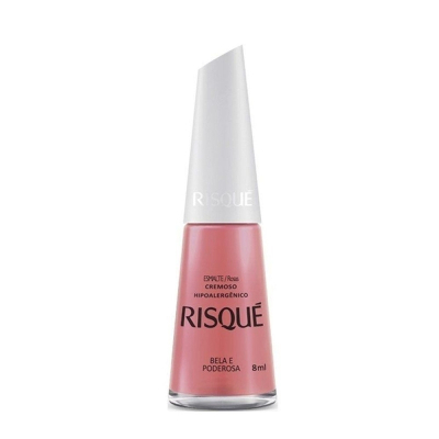 Esmalte Risque Rosas 8mL Bela e Poderosa